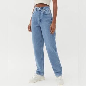 BDG Urban Outfitters High-Rise Baggy Petite Jeans Medium Wash Size 26